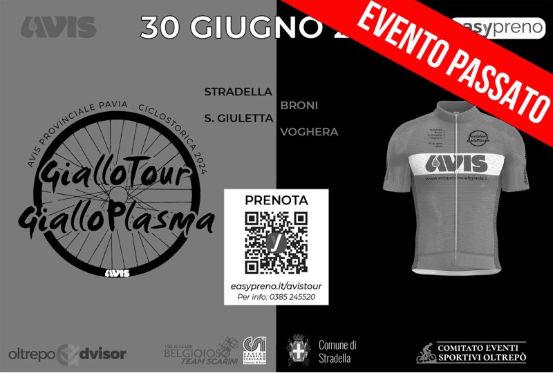 Giallo Tour Giallo Plasma - Ciclostorica AVIS 